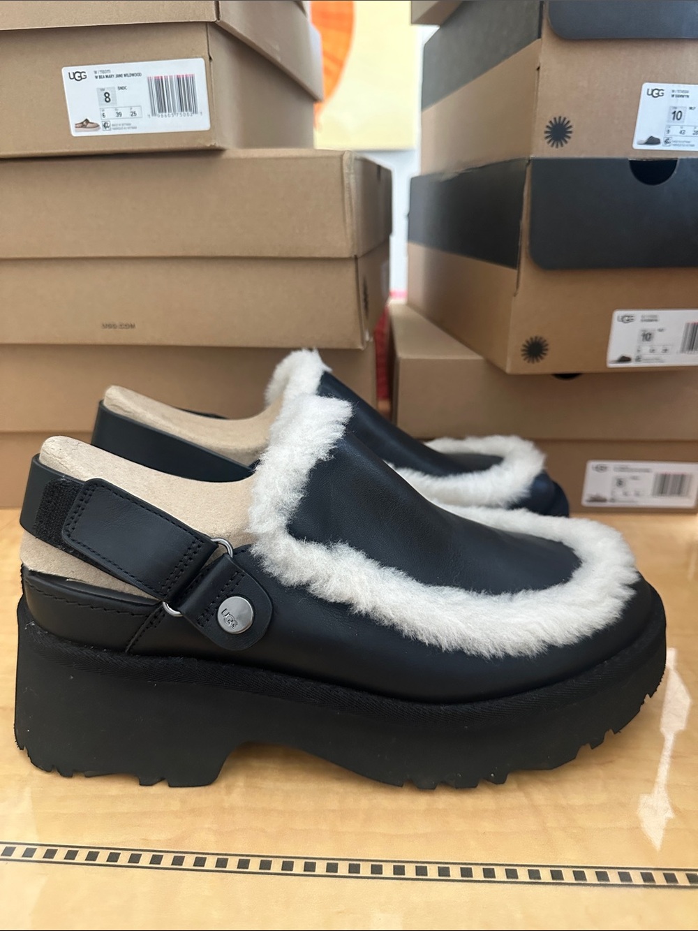 UGG Women’s Esmee Leather Clog.